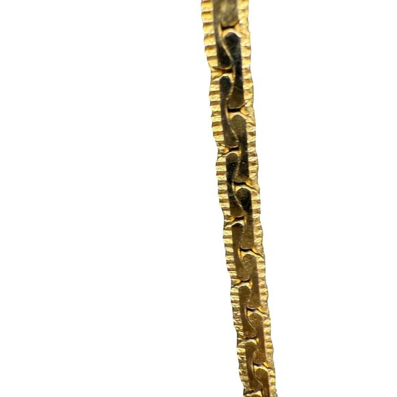 Vintage Long Chain Necklace Gold Tone Classic Minimalism Timeless Eve - Picture 2 of 6